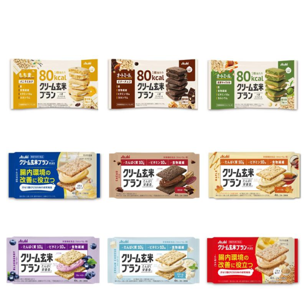 Asahi Cream Genmai Bran Plus Soymilk & Custard Energy Bar 36 g