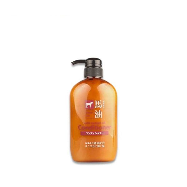 KUMANOYUSHI Kumano Oil Horse Oil Silicone-free Shampoo/Conditioner 600ml Weakly Acidic