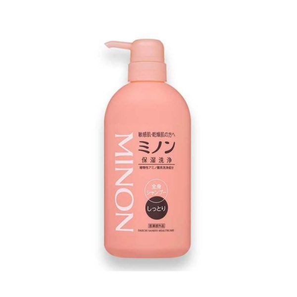 MINON Body Shampoo and Body Wash Light/Moisturizing 450ml
