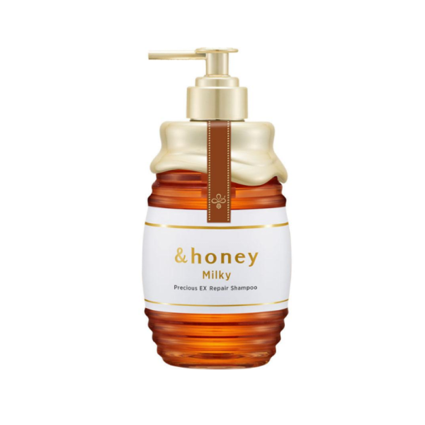 &Honey Anti Hanako Milky Precious EX Repair Shampoo 1.0 500ml Apple Honey Fragrance