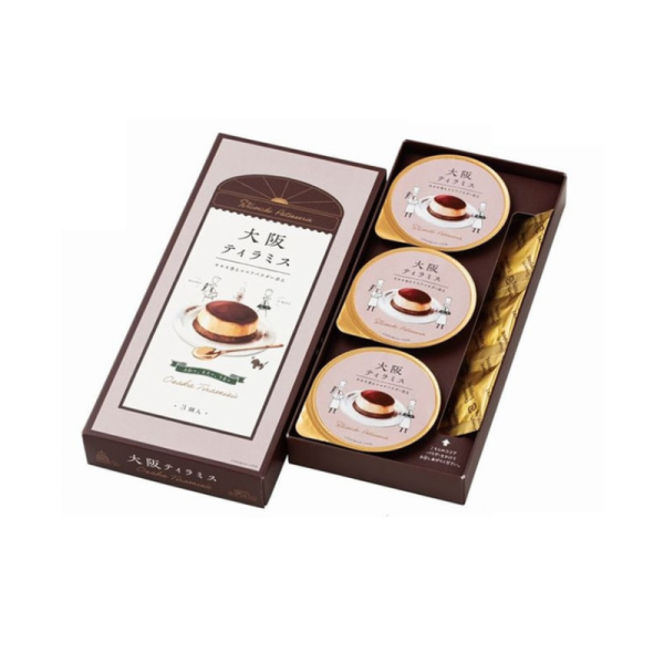 TORAKU  Kobe Pudding Strawberry Shortcake Flavor 3 pcs