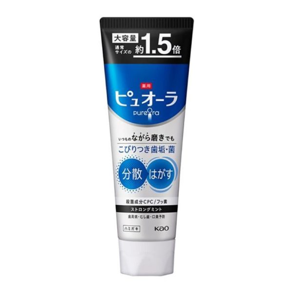 KAO Medicinal puura toothpaste strong mint large capacity 170g