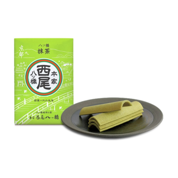 Honke Nishio Hachibashi Hachibashi Matcha 30 sheets 3 × 10 packages