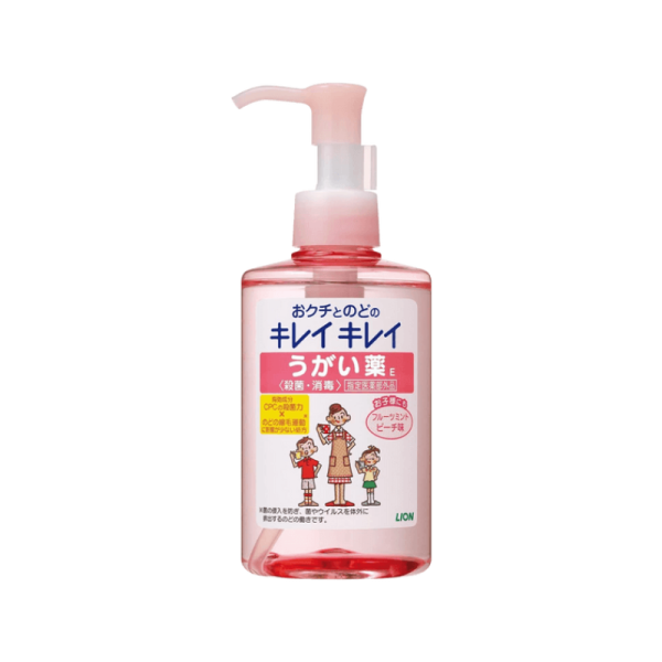 LION Clean mouthwash peach 200ml