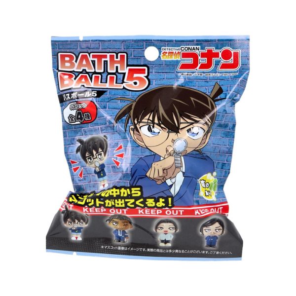 Detective Conan enters the bath ball forest with all 4 styles of fragrance randomly