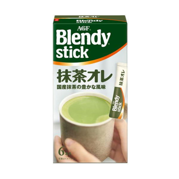 AGF Blendy Matcha Au Lait 6 pcs