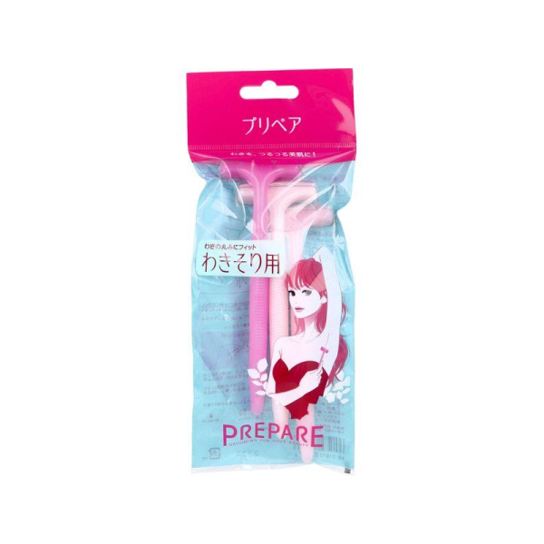 SHISEIDO Prepare Underarm Shaving Razor 3pcs