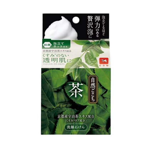 COW Green Tea Fragrance Natural Soap 80g