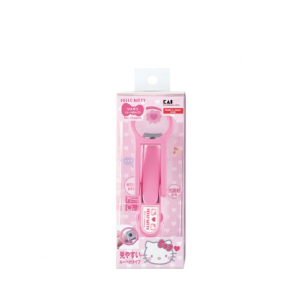 KAIHello Kitty Nail Clippers with Magnifying Glass