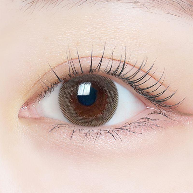 eRouge 2-week Beige Ombre DIA|14.5mm 6pcs Color Contact Lenses - Image 2