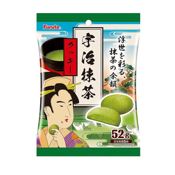 FURUTA Seika Uji Matcha Cookie Small Pack 52g