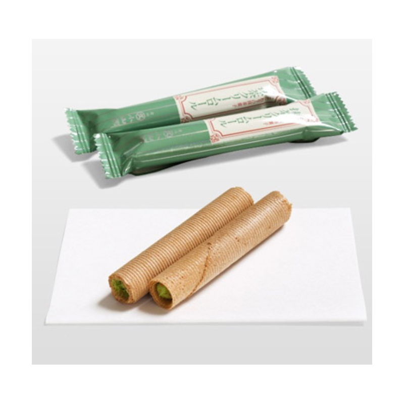 Marukyu Koyamaen Matcha Cream Roll Cookies 10 pcs