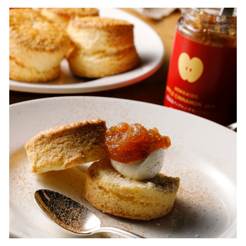North Farm Stock Hokkaido Apple Cinnamon Jam 140g - obrazek 2