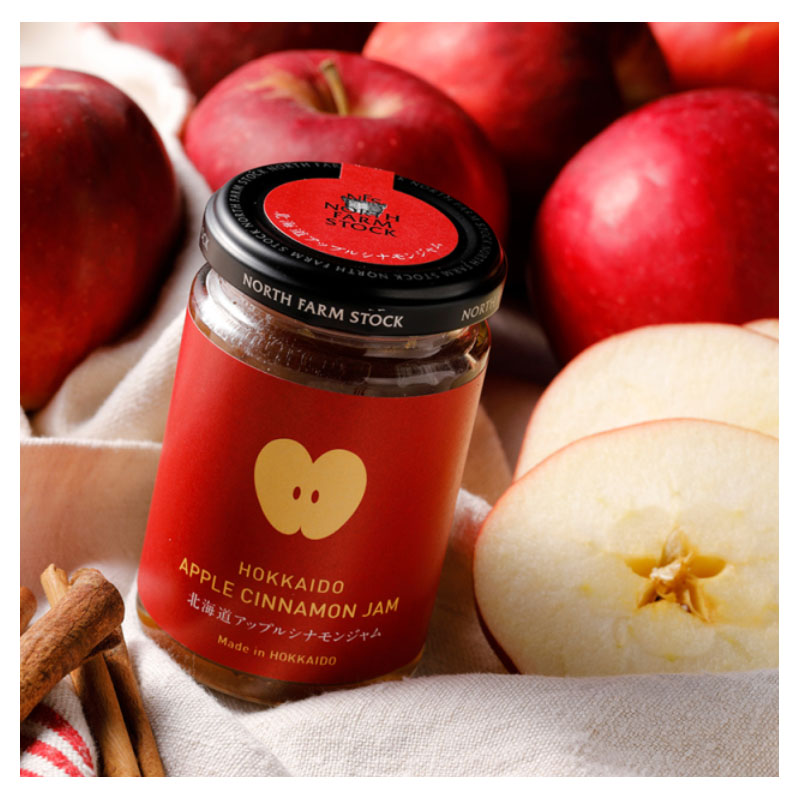 North Farm Stock Hokkaido Apple Cinnamon Jam 140g - obrazek 3