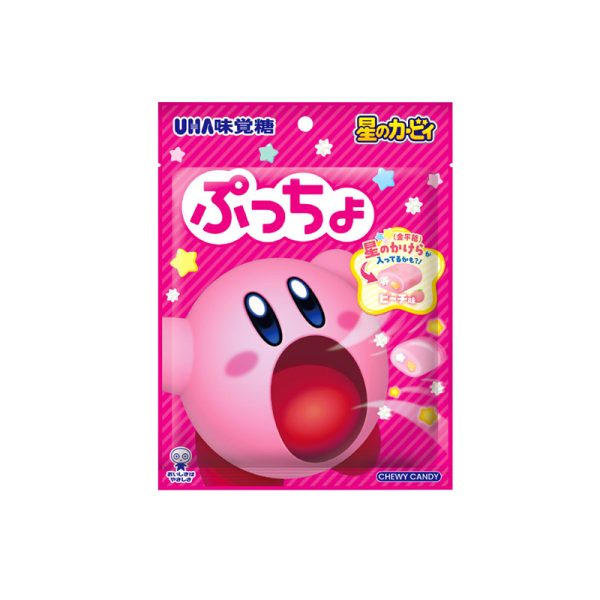 UHA Mikakuto Puccho Peach Gummy Kirby Collaboration 52g