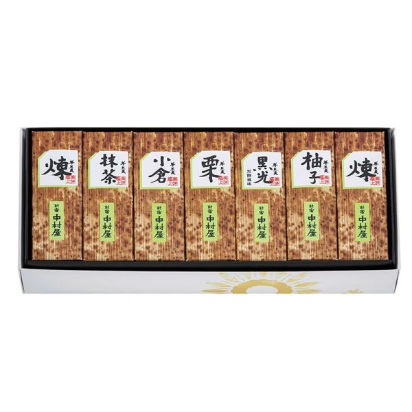 Shinjuku Nakamuraya Mini Yokan Gift Box 7 Pieces