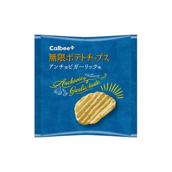 CALBEE Unlimited Series Anchovy & Garlic Flavor 20g × 6 Bags