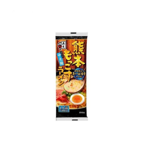 Gomoku Foods Kumamoto Ramen – Black Sesame Oil Tonkotsu Flavor 123g