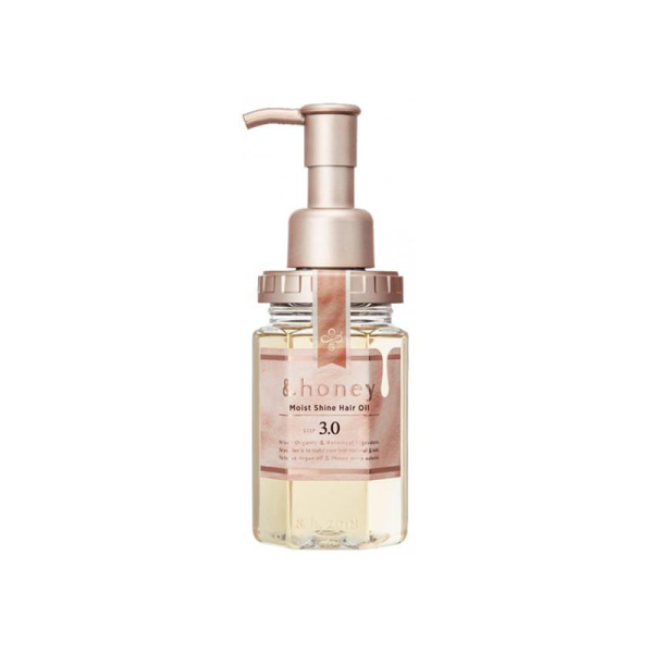&Honey Moist Shine Hair Oil 3.0 Fairy Rose Honey 100ml