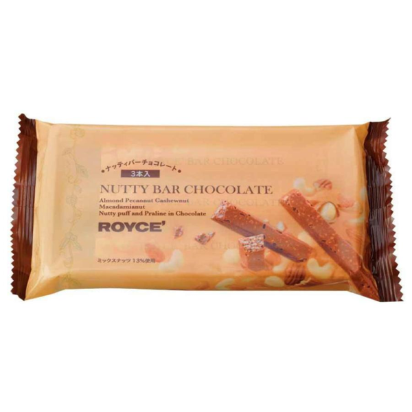 ROYCE chocolate bar wafer biscuit bar nut flavor 3pcs
