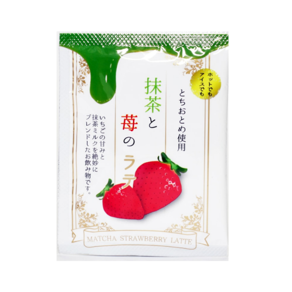 Saijoen Matcha Strawberry Latte 12g × 5 Sachets