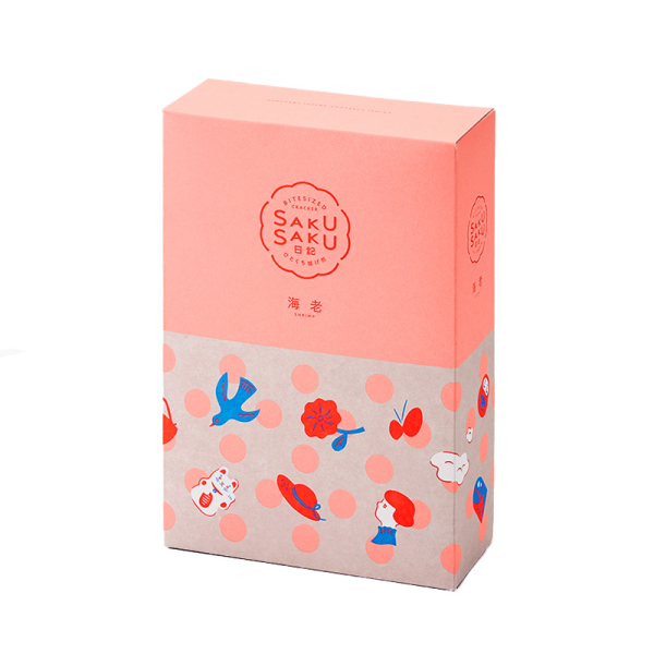 Sakakado Honpo (Nagoya Century-Old Store) Signature Shrimp Senbei (6 Packs)