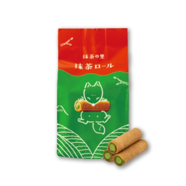 Shobien Matcha Cream Rolls 13 Pieces