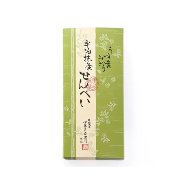 Itohkyuemon Uji Matcha Senbei – Usuha Midori 24 pcs