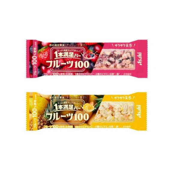 Asahi Asahi’s Satisfied Fruit, Fruit, Grain and Chocolate Bars