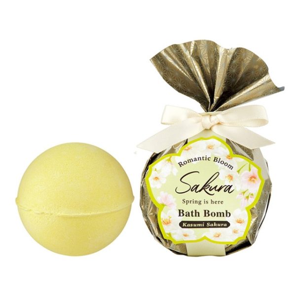 Days in Bloom Beauwell Sakura Bath Bomb / Foaming Bath Salt 150g
