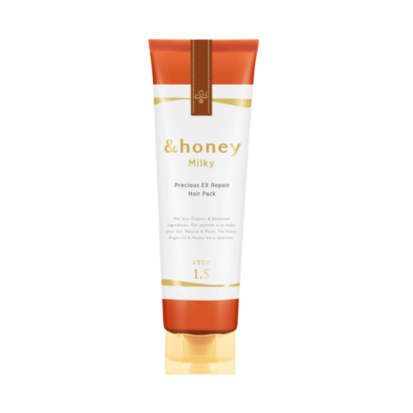 &Honey Anti Hanzi Milky Precious EX Repair Hair Film 1.5 130g Apricot Honey Fragrance