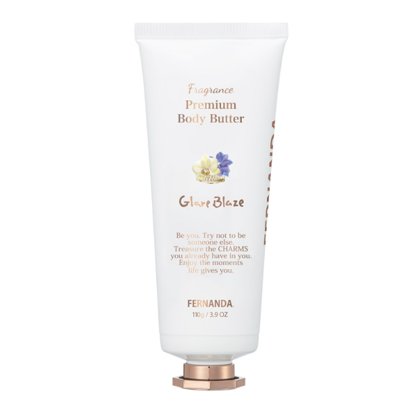 FERNANDA Glare Blaze Fragrance Premium Body Cream Jasmine Scent 110g