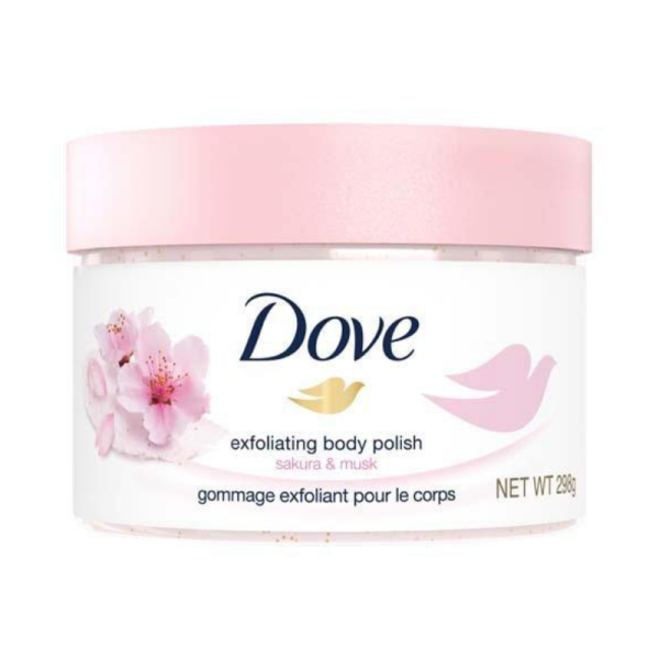 Dove Creamy Scrub Sakura & Musk 298g