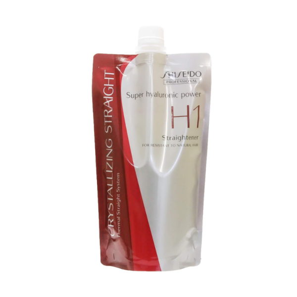 SHISEIDO Crystalizing Straight α H Straightener & Neutralizing Cream 400 g each, Set of 2