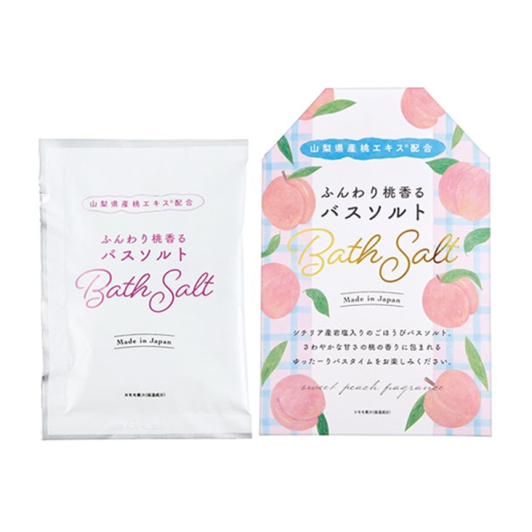 Beauwell Peach Fragrance Bath Salt 35g