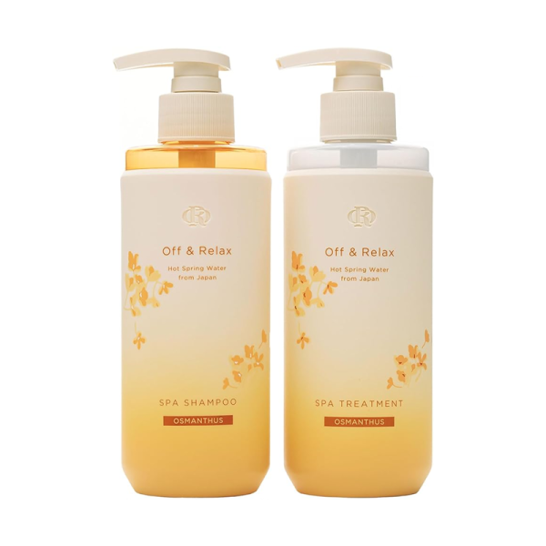 Off&Relax Osmanthus Honey Shampoo and Conditioner Limited Set 260ml