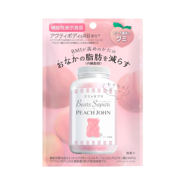 Bears supplement x PEACHJOHN Peach flavored 60g