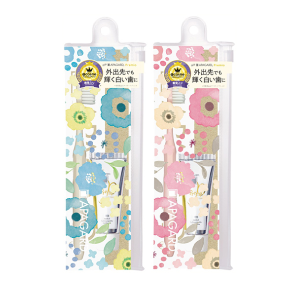 APAGARD Toothpaste & Toothbrush Travel Set