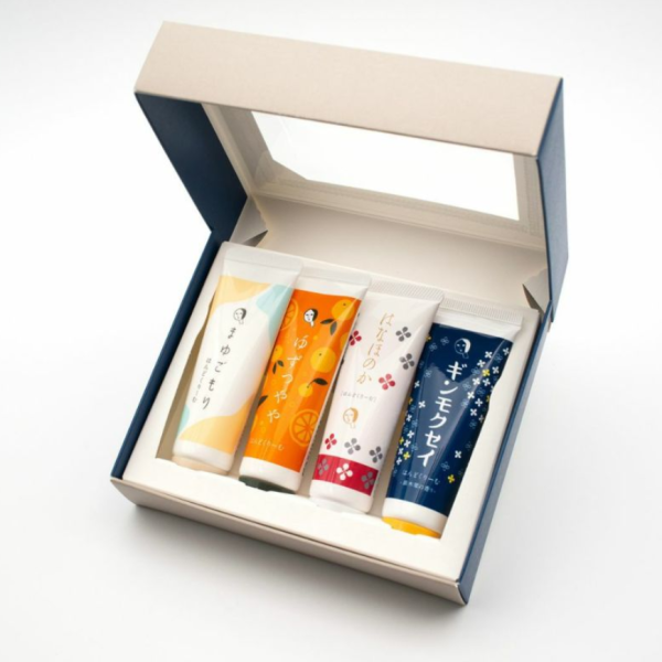 YOJIYA Silver Osmanthus Autumn Limited Edition Hand Cream Set 120g