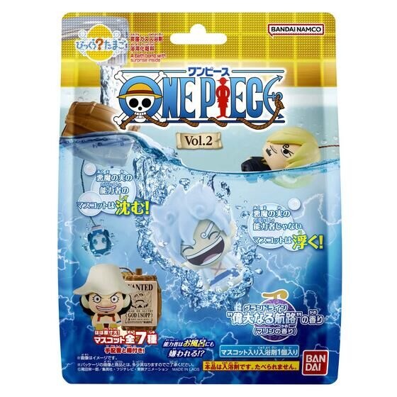 BANDAI Bath Ball Surprise Bath Toy One Piece Characters