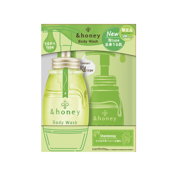 &Honey Foam Body Wash Chardonnay 500ml Replacement 440ml
