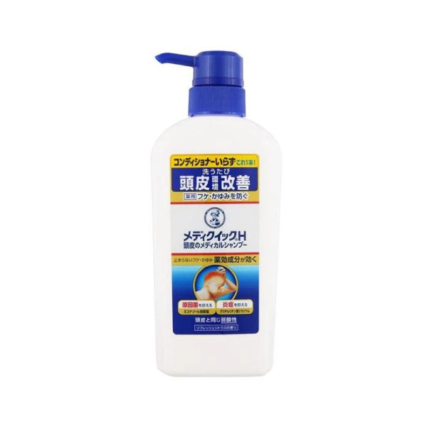 ROHTO Silicone-Free Shampoo, Anti-Itch and Anti-Dandruff Shampoo, 320ml