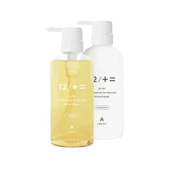 KIMURA SOAP  12/JU-NI Moisturizing Shampoo & Conditioner Set 500ml Each