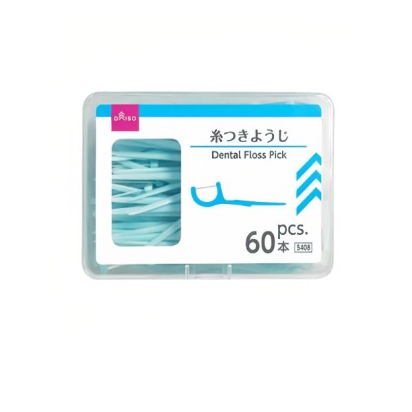 DAISO?standard?dental?floss?picks 60?pieces