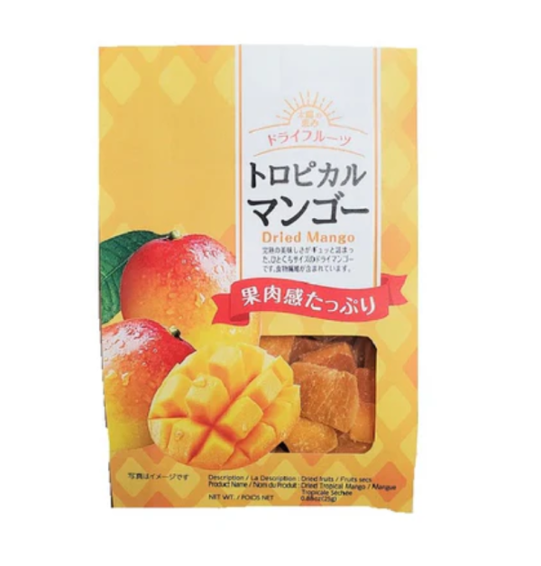 DAISO Yuko Tropical Mango Dried Fruit 25g