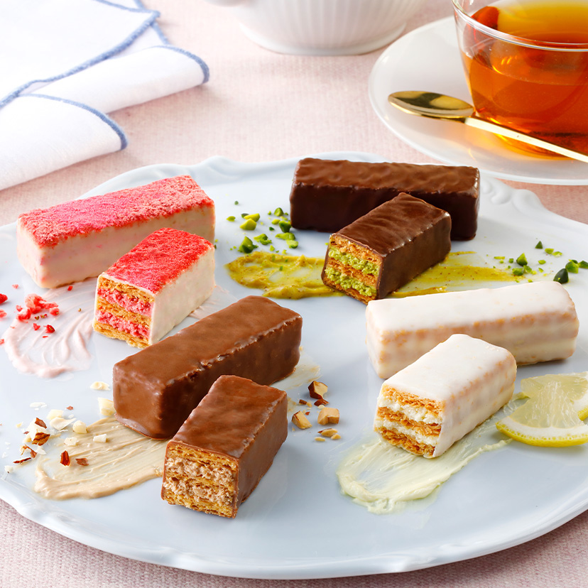 FRANÇAIS Fruit-Filled Chocolate Wafers (4 flavors, 16 pieces) - Image 3