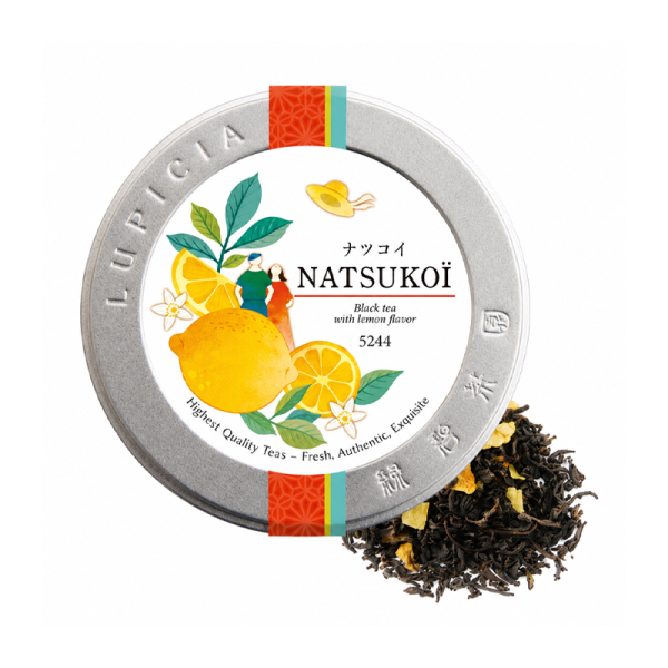LUPICIA Summer Limited Edition Lime Black Tea, 40g Can