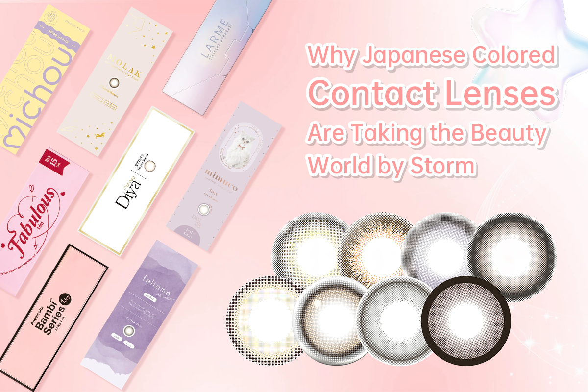 Why Japanese Colored Contact Lenses Are Taking the Beauty World by Storm