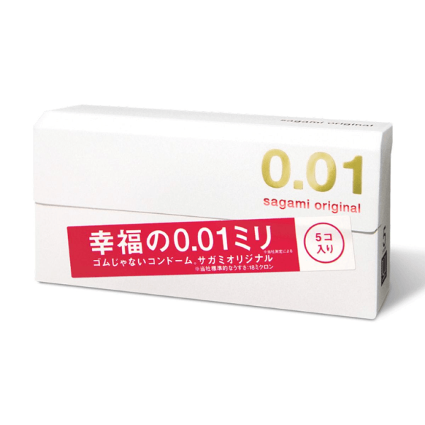 SAGAMI Original Condom 0.01 mm 5 pcs