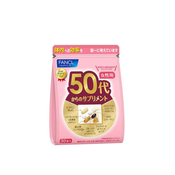FANCL Multivitamin Supplement for Women (50s+) 30 pcs